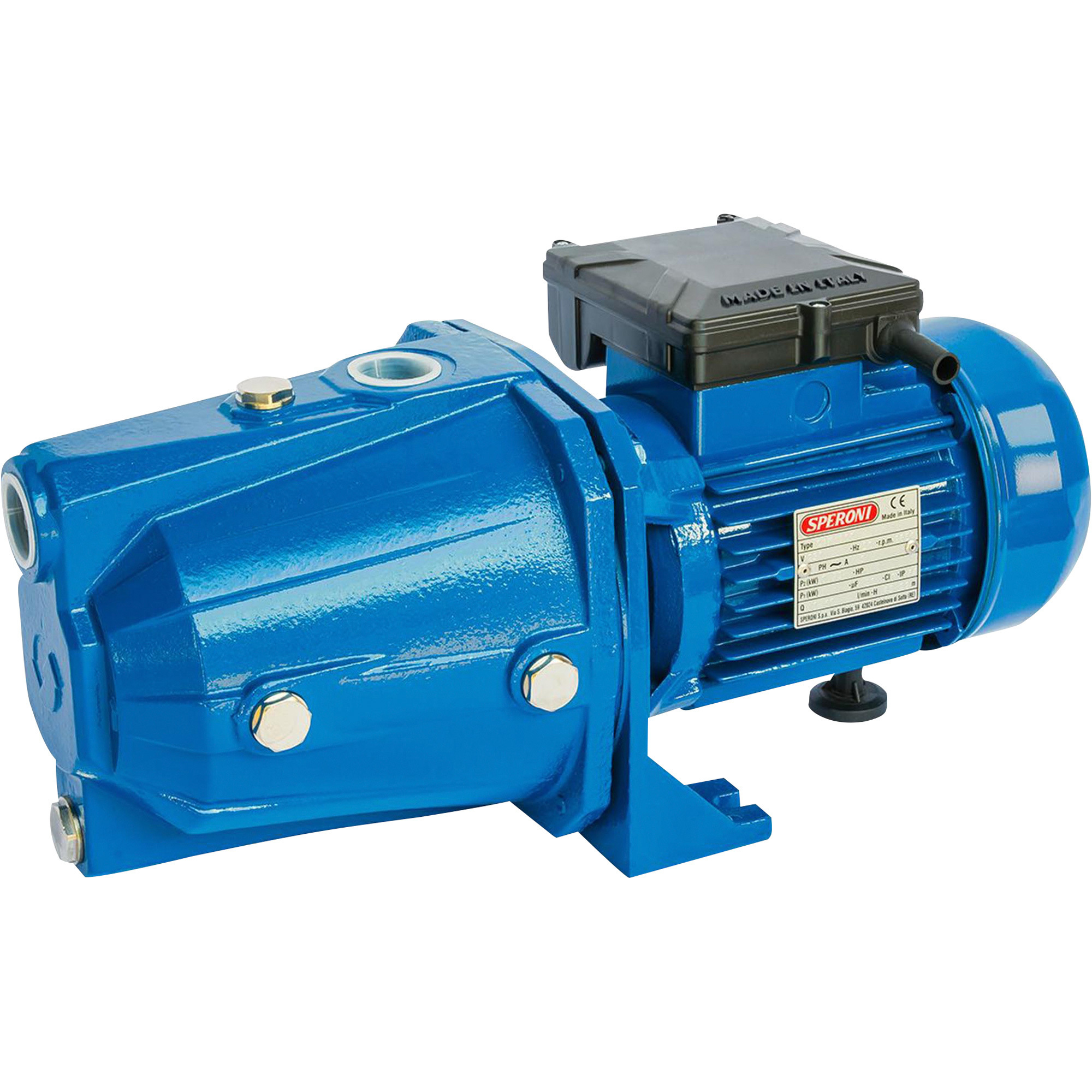 Speroni Jet Water Pump, 948 GPH, 1 HP, Model# CAM100